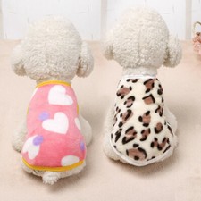 Pet Dog Cat Princess T-shirt Clothes Vest Coat Velvet Puppy Costumes Outfit Cute