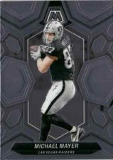 2024 Panini Mosaic Football Card Base Michael Mayer Las Vegas Raiders #117