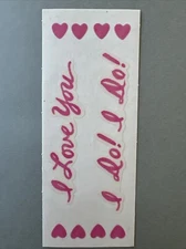 Mrs. Grossman's Stickers | I LOVE YOU I DO! | Retired Creative Memories