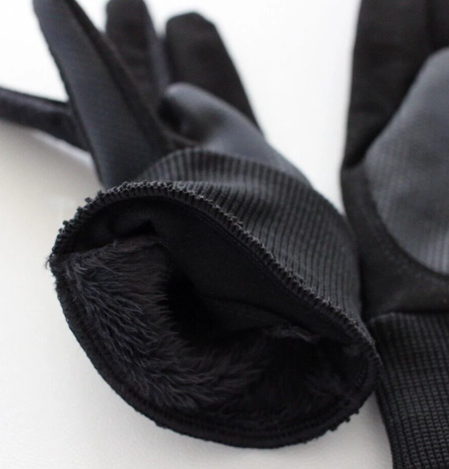 Guantes de golf Nike Therma-Fit para mujer medio clima frío negros Foto 3 de 4