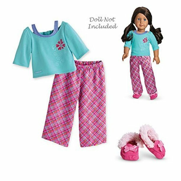 American Girl PJ's Pajamas Pajama Set Outfit FOR 18" Doll Pe
