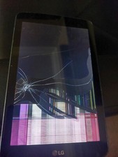 LG G PAD TABLET LG-LK430, BROKEN FOR PARTS / REPAIR