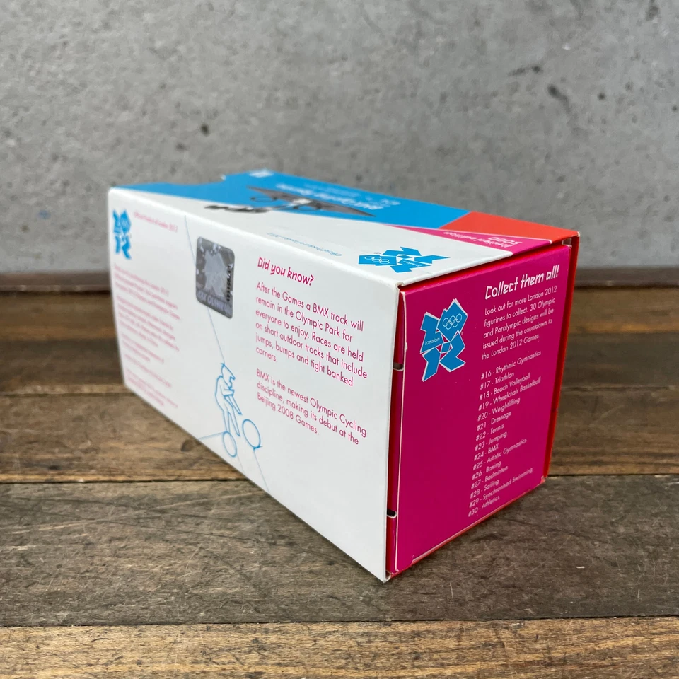 Bicicleta BMX de los Juegos Olímpicos de Londres 2012 figura coleccionable bicicleta Foto 3 de 4