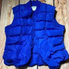 REI Puffer Jacket Vest Goose Down Size 14 Vintage
