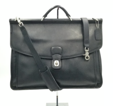 バッグ Vintage Coach 5266 Beekman Bag Black Coach G7C- 5266 Vintage Beekman Black Briefcase/Laptop Bag W