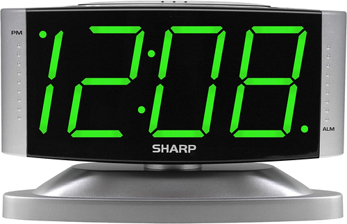 Home LED Digital Alarm Clock – Swivel Base - Outlet Powered, Simple Operation, A - Picture 11 of 12