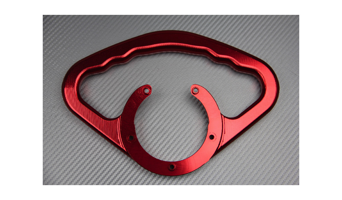 Poignée de réservoir rouge pour Kawasaki ZZR 1400 Performance 2016-2020 - 3