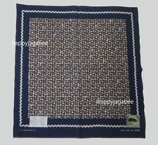 *Kapital Capital Fast Color Bandana " Skull & Flower " Navy EK-1367BAA