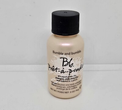 New Bumble and Bumble Pret-a-Powder Dry Shampoo Powder 0.5oz Travel Size