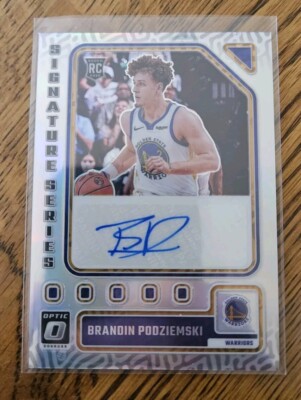 2023-24 PANINI PRIZM Brandin Podziemski RC /88 AUTO ブランディンポ 