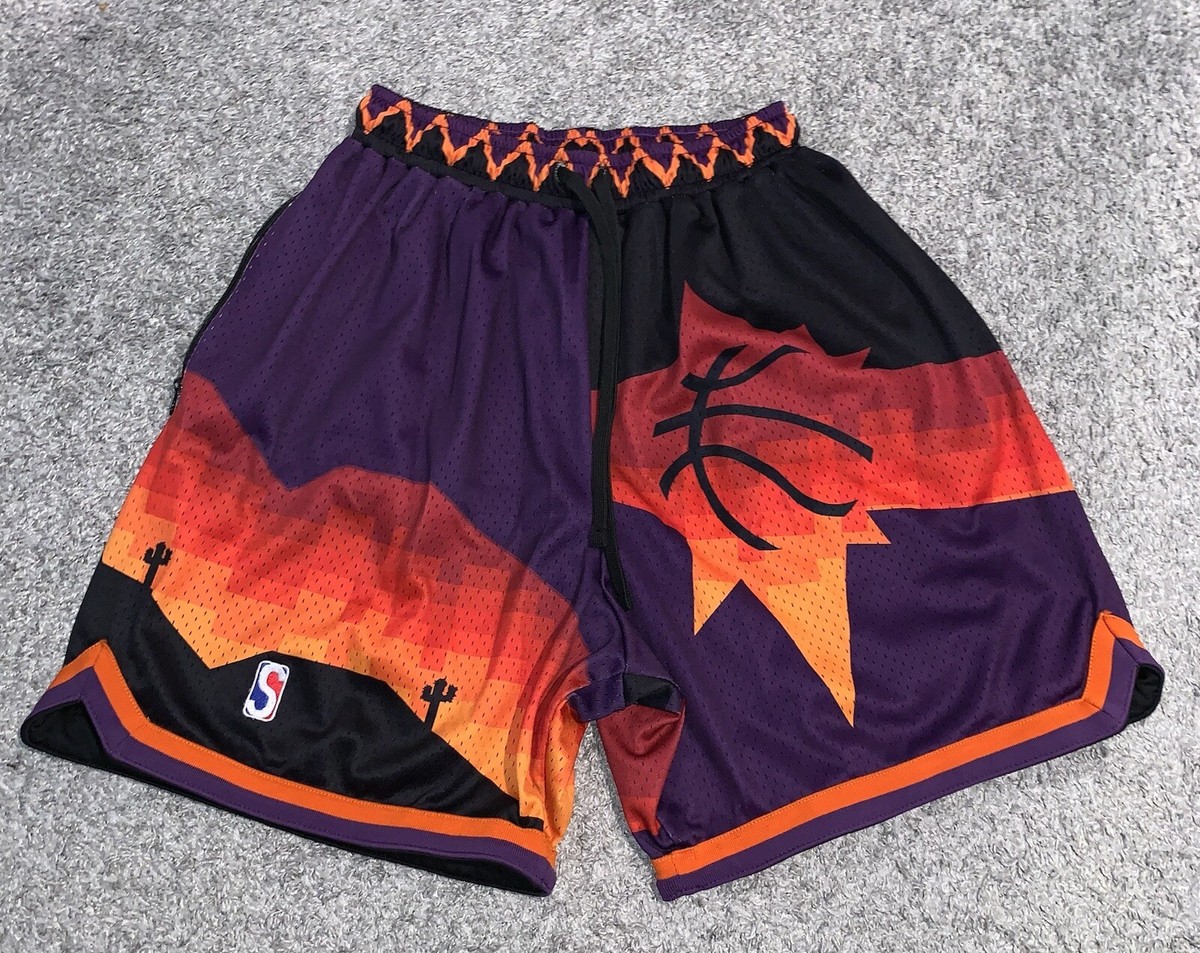 ウェア JORDAN BRAND NBA PHOENIX SHORTS L Men's Jordan Brand Orange Phoenix Suns Statement Edition
