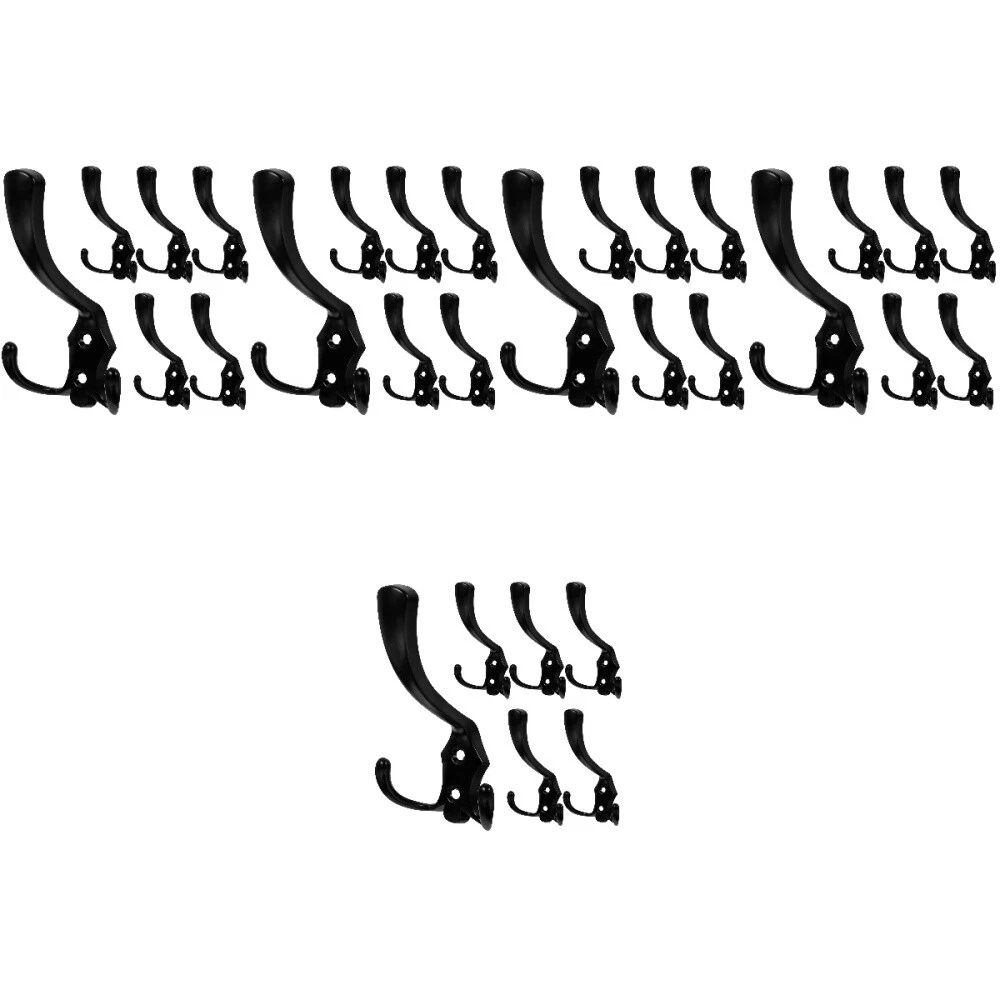 VETEMENTS 30 Pezzi Ganci da Parete con Viti Appendere Appendiabiti Ganci Cappello Vestiti Ganci Zaino