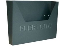 Cassetta Porta Pubblicità Hellas Maxy Halubox per Esterno in Ghisa