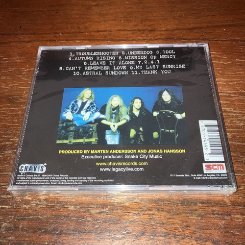 LEGACY - Legacy - CD - **BRAND NEW/STILL SEALED** - RARE - Hard Rock - 2003 - Picture 5 of 9