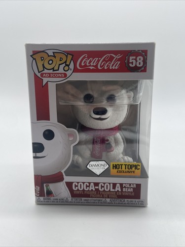 Funko Pop! Coca-Cola Eisbär #58 (Diamond Exclusive) Special Edition
