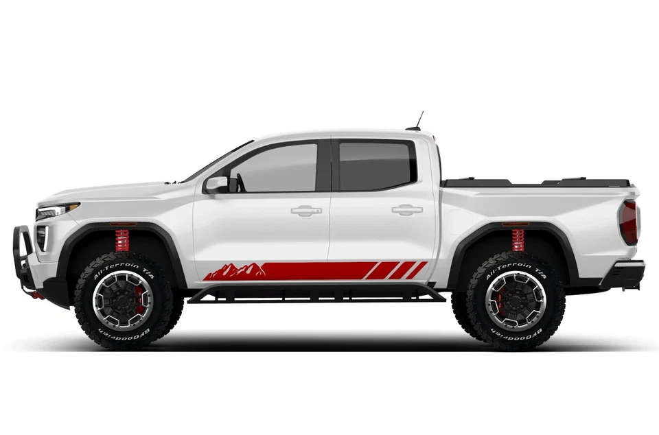 Mountain Sport Stripes Decal Sticker Kit for GMC Canyon kit Vinyl Graphic Design - Image 2 of 4