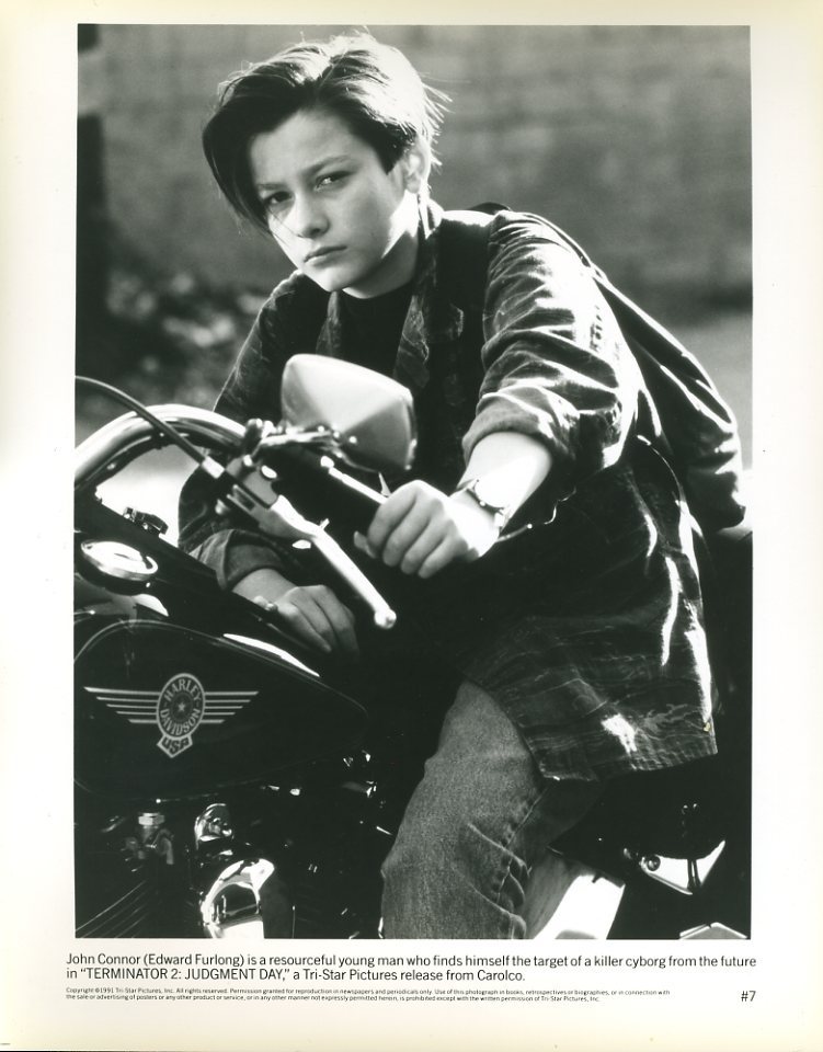 Edward Furlong Terminator 2 Original 8x10