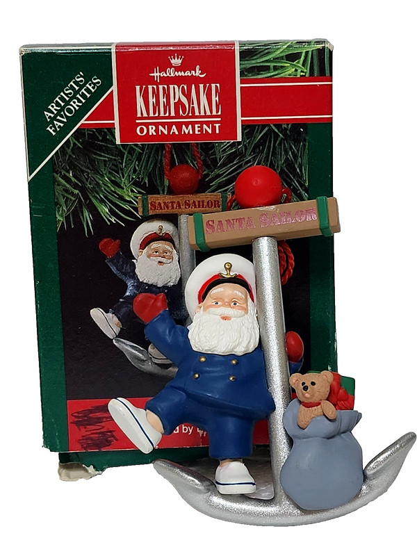 Hallmark Keepsake Ornament - Santa Sailor Ed Seale 1991