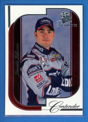 2002 Press Pass Premium Contender Red Reflectors #R13 Jimmie Johnson