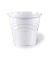 4800 Bicchierini Di Plastica Da Caffè Bianchi Bicchierino Bicchieri NO Carta TIM