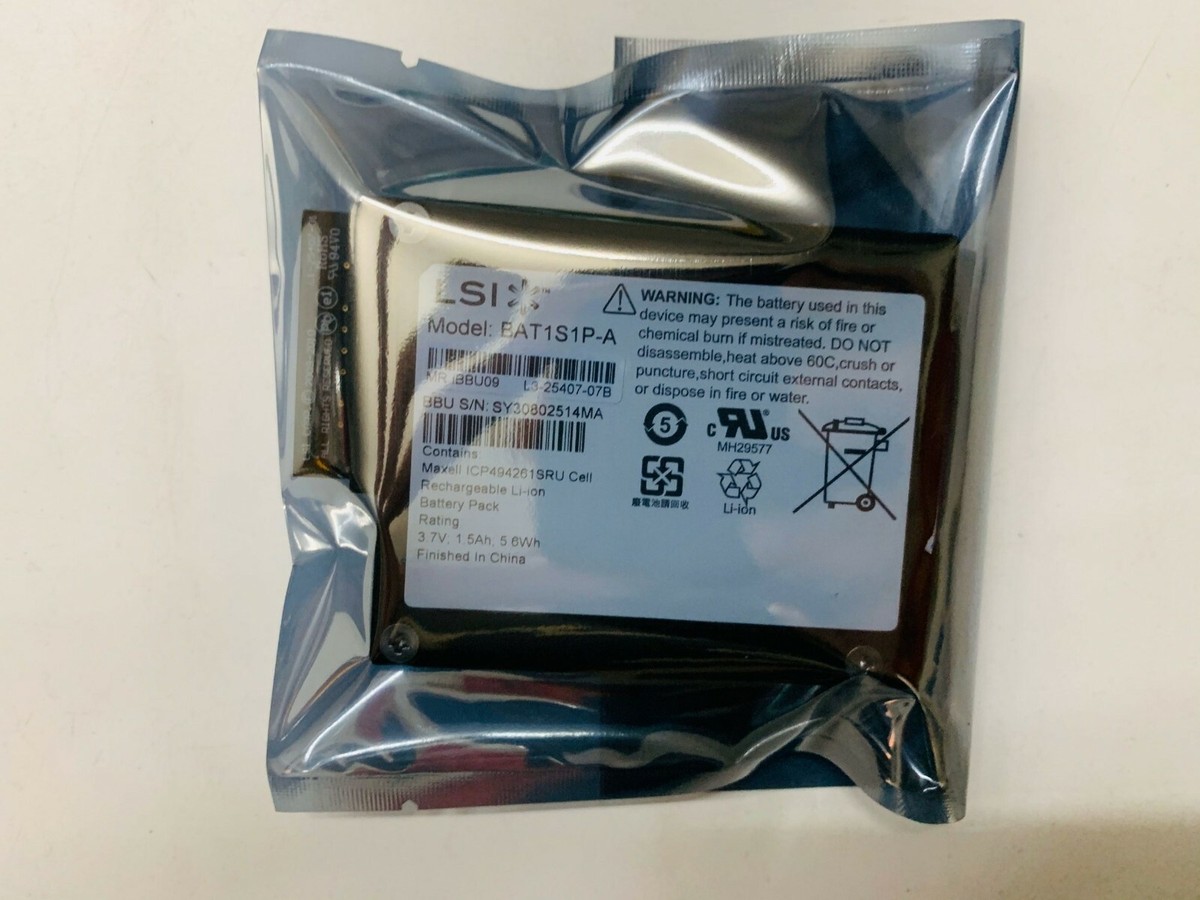 Supercondensatore BBU09 BAT1S1P-A Per Controller RAID LSI 9265, 9266, 9270, 9271