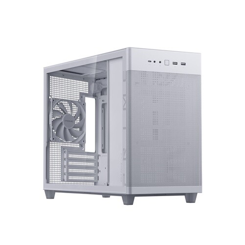 Корпус ASUS Prime AP201 microATX белый TG USB Type C 18090₽