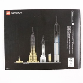 Lego Architecture 21028 New York City - Instruction Manual Booklet Only