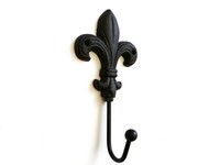 Clayre & Eef Garderobenhaken Lilie Wandhaken Landhaus 19Cm Haken Landhaus