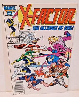 X-Factor #5 Marvel Comics Newsstand Key Issue!