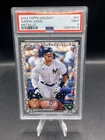 2023 Topps Holiday Aaron Judge Metallic Parallel SP PSA 9 Mint Low Pop