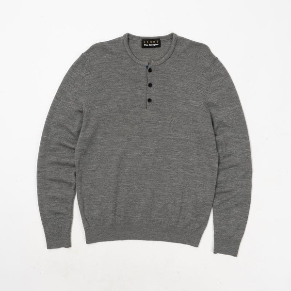 Men The Kooples Sweater Grey Wool 36 / S / 44
