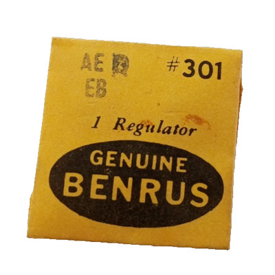 Benrus AE EB Regulator watch part #301