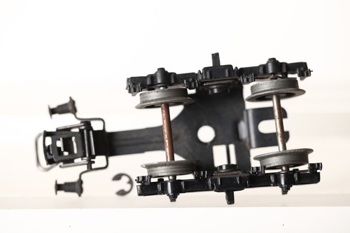 Märklin H0 repuesto para coche de pasajeros chapa bogie con amortiguadores (355439) | Condition: Gebraucht