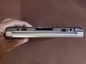 3DS XL Retro Silver Edition With Game And Accessories 