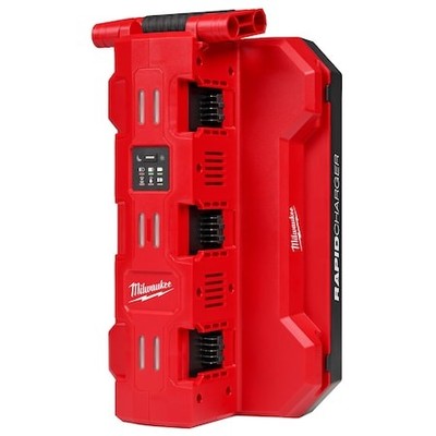 Milwaukee Tool 48-59-1817 M18 Six Bay Daisy Chain Rapid Charger