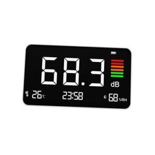 4-in-1 Decibel Meter Digital Sound Decibel Meter,Portable Sound Level Detector