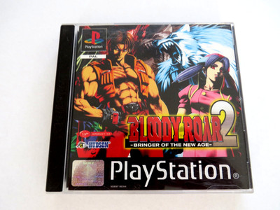 Bloody Roar 2 - Sony PlayStation 1 PS1 - PAL - sehr guter Zustand - selten Black Label