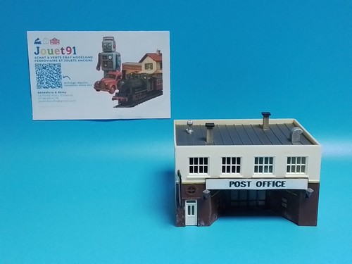 MODEL POWER ECHELLE N. REF 2587. MAQUETTE BATIMENT BUREAU DE POSTE. 9 X 6,5 CM | Condition: Occasion