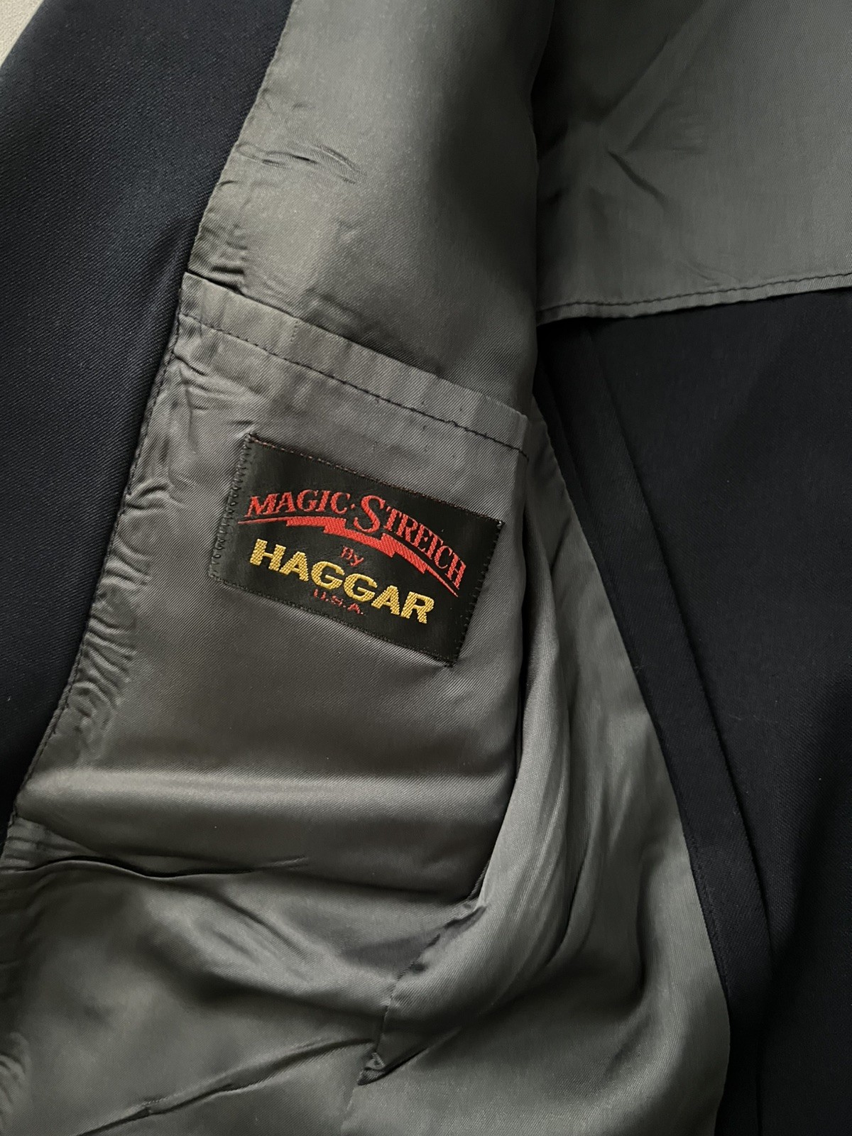 Men's Single Breasted Two Button Professional Bla… - image 4