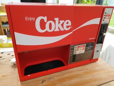 Vintage Coca-Cola Coke Machine Fully Working Siemens Breakmate Bar Mini ...