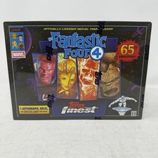 2026 Topps Finest Marvel Fantastic Four 65th Anniversary Sealed Hobby Box