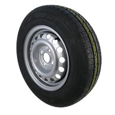 165 R13C 96N ruota completa cerchio 4 1/2 J x 13 4 fori LK 4x100 per rimorchio auto