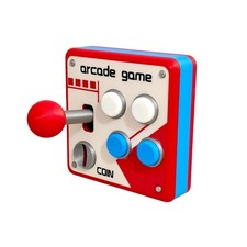 Schalterabdeckung im Arcade-Design dreidimensional f&uuml;r Spielzimmer, Gamer