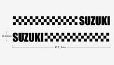 A8 Side Line Sticker Check Type SUZUKI Suzuki Available in 15 colors GSX250R V S