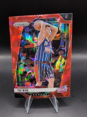 2024-25 Panini Prizm - Legends Yao Ming #284 Red Ice Prizm
