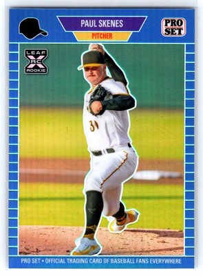 2024 Leaf Pro Set Metal Web Exclusive RC Rookie #/25 Paul Skenes