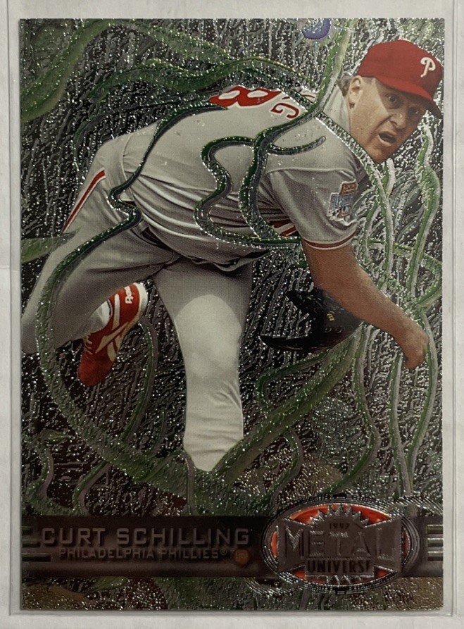 1997 Fleer Metal Baseball Curt Schilling Base Card #207 Complete Your Set! ⚾️
