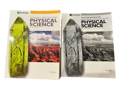 Apologia Physical Science 3rd edition: Textbook, Answer Key, Tests & Audio Book