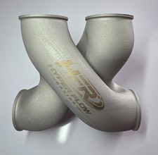 Hyper Flow Racing Z Pipe 316l Stainless Steel Side Exit Exhaust 2.5