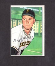 1952 Bowman HIGH # 243 Red Munger NR/MT o/c Pittsburgh Pirates D4D FREE SHIPPING